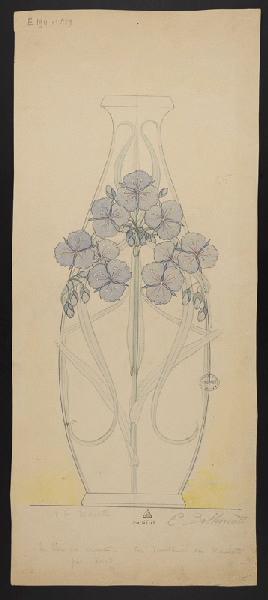 Vase de Maulette, Eugénie Bethmont, 1er quart 20e siècle