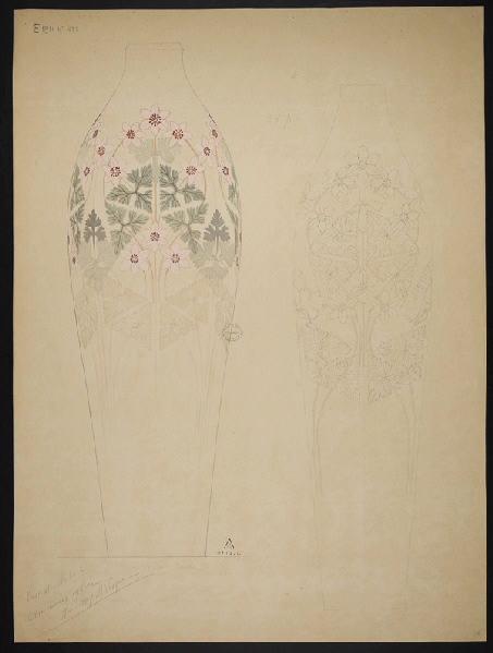 Vase de Nesle, Marthe Vesque, 1907