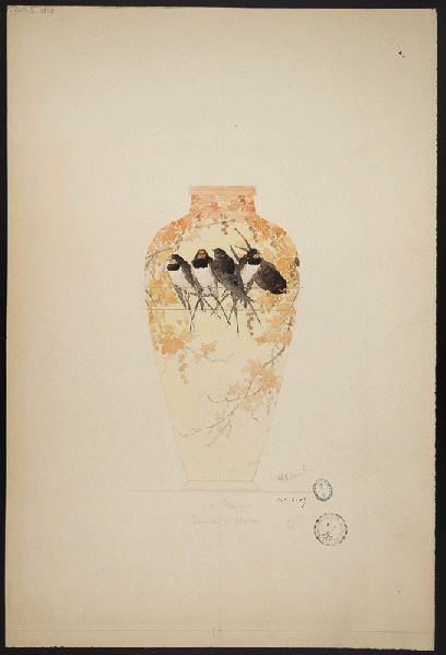 Vase de Bourges, Horace Désiré Bieuville, 1909