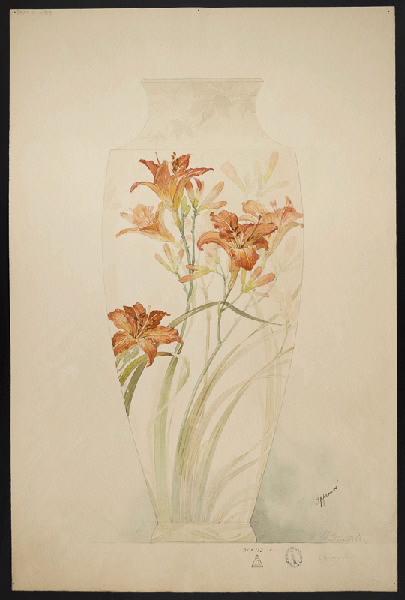 Vase de Clermont, Horace Désiré Bieuville, 1908