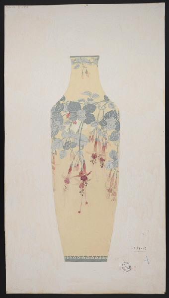 Vase de Quincy, Horace Désiré Bieuville, 1er quart 20e siècle