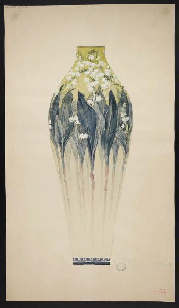 Vase de Nesle, Horace Désiré Bieuville, 1er quart 20e siècle