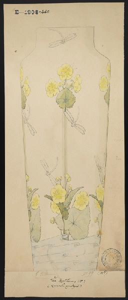 Vase de Montchanin, Eugénie Bethmont, 1er quart 20e siècle
