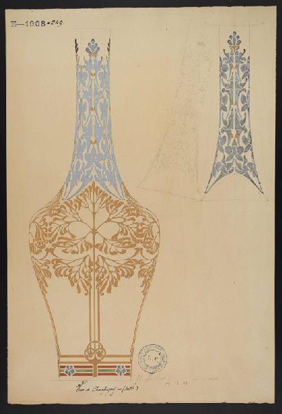 Vase de Champigny, Henri Barberis, 1903