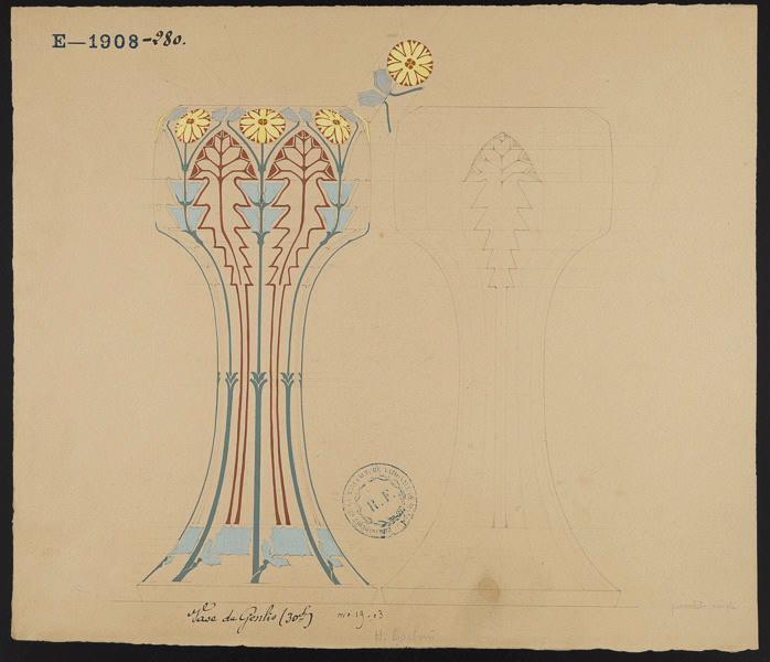 Vase de Genlis, Henri Barberis, 1903