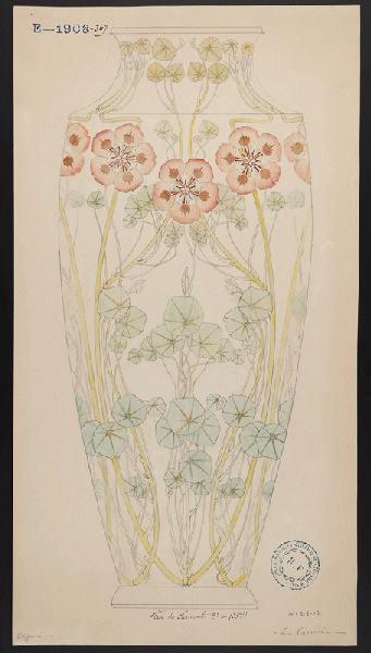 Vase de Clermont, Louis Carriere, 1903
