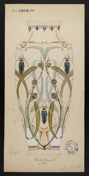 Vase de Clermont, Louis Carriere, 1905