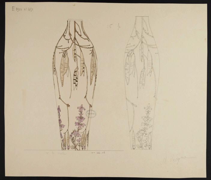 Vase de Nesle, Marthe Vesque, 1905