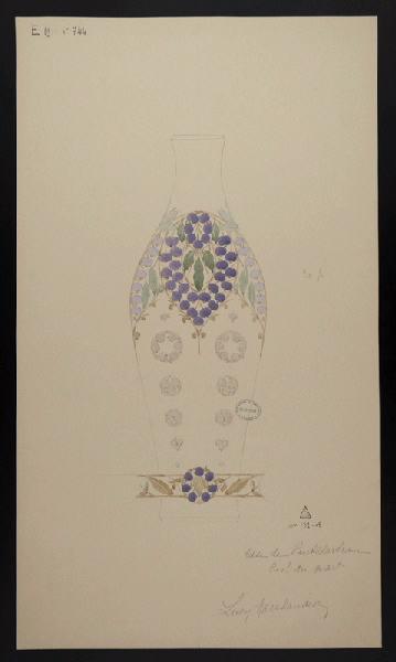 Vase de Pontchartrain, Lucy Marchandise, 1908
