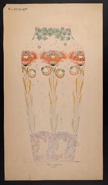 Vase de Montchanin, Louis Carriere, 1902