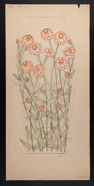 Vase de Mennecy, Louis Carriere, 1903