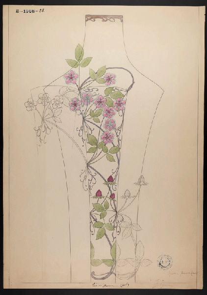 Vase de Beaune, Jeanne Leroux, 1901