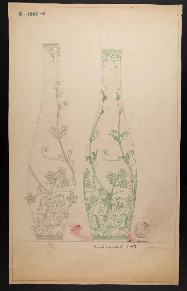 Vase d'Argenteuil, Jeanne Leroux, 1er quart 20e siècle