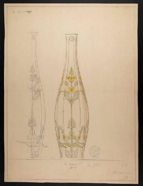 Vase d'Argenteuil, Jeanne Leroux, 1900