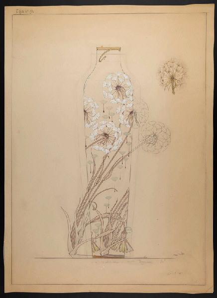 Vase de Montchanin, Jeanne Leroux, 1901