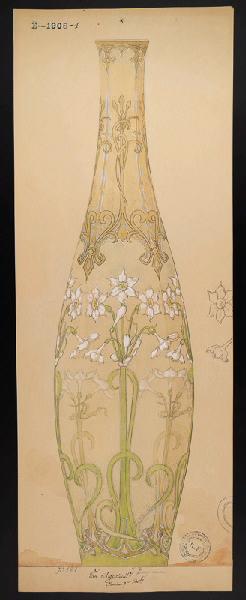 Vase d'Argenteuil, Jeanne Leroux, 1er quart 20e siècle