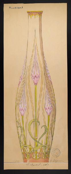 Vase d'Argenteuil, Jeanne Leroux, 1er quart 20e siècle