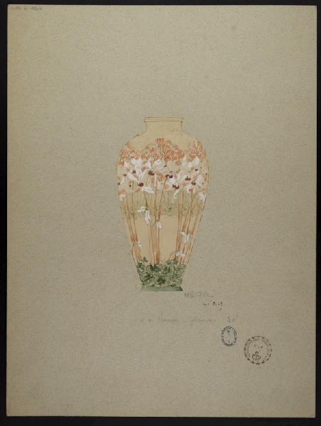 Vase de Bourges, Horace Désiré Bieuville, 1909