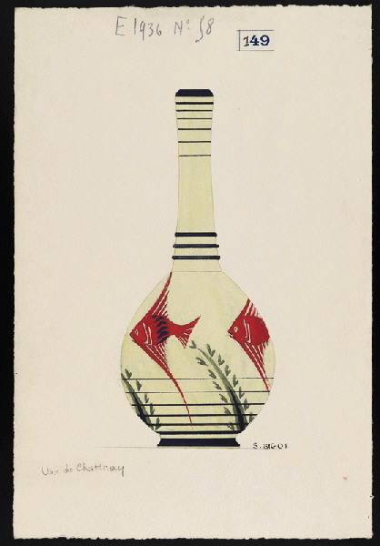 Vase de Châtenay, S Bigot, 1936