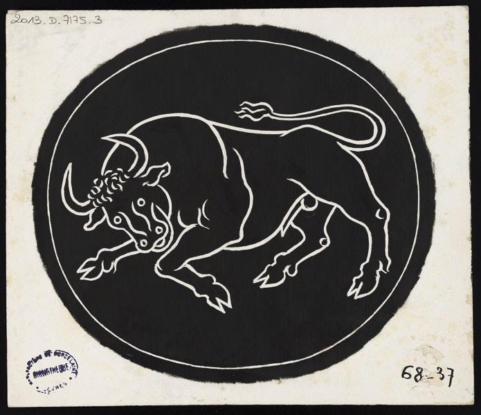 Elément décoratif [Signe astrologique], René Ben Sussan, 1937