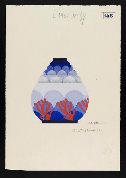 Vase Tribout n°1, S Bigot, 1936