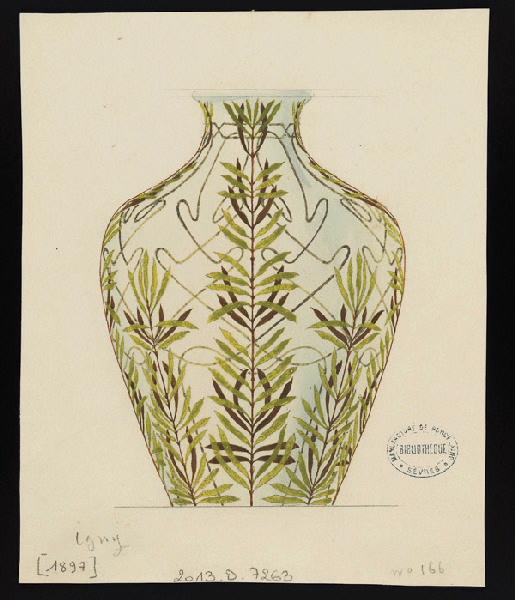 Vase d'Igny, Henri Barberis, 1897