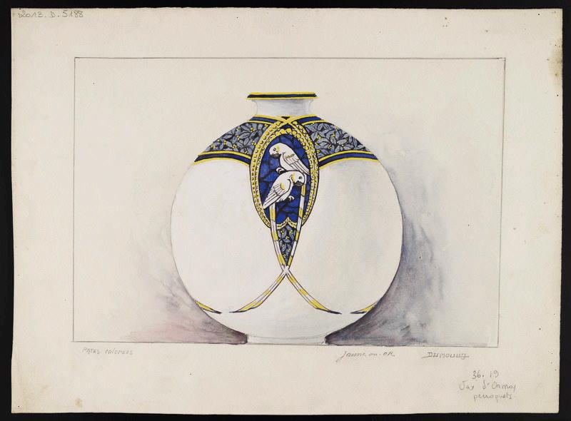 Vase d'Ormoy, Manufacture de Sèvres, 1919