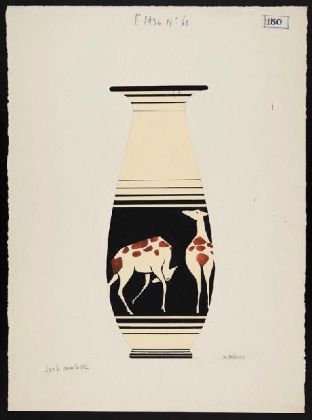 Vase de Maulette, S Bigot, 1936