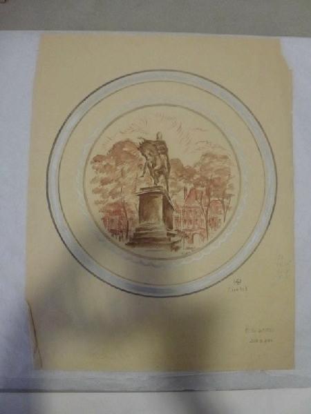 Assiette, Théodore Brenson, 1932