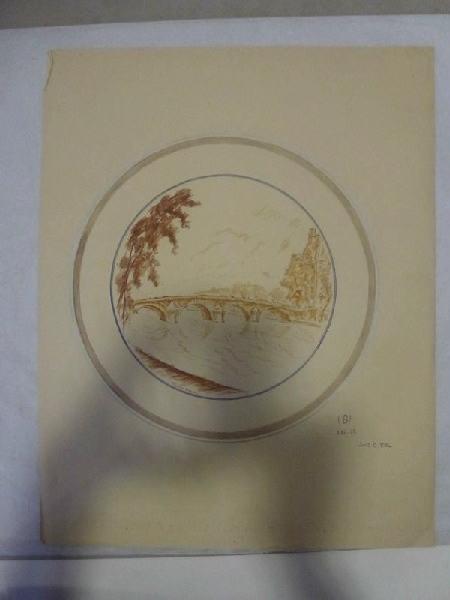Assiette, Théodore Brenson, 1932