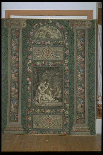 Eurydice piquée par le serpent ; Le Printemps (décor de la lunette)_0