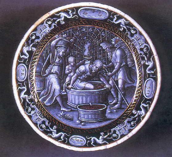Assiette : Le mois de septembre, les vendanges_1