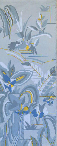 Papier peint à décor floral_0