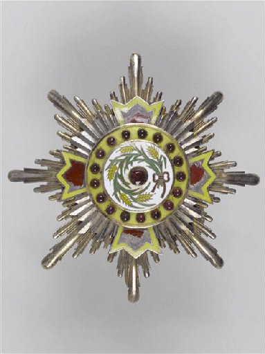 Médaille de 1ère classe de l'Ordre du Précieux Brillant, Chine_1