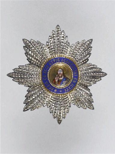 Ruban et croix de Grand Croix de l'ordre du Sauveur de Grèce_0