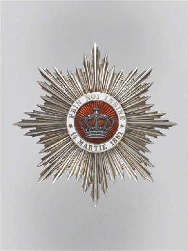 Croix et ruban de Grand Croix de l'ordre de la Couronne_1