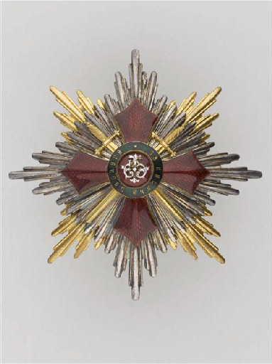 Plaque de Grand Croix de l'Ordre du Mérite national, Bulgarie_0
