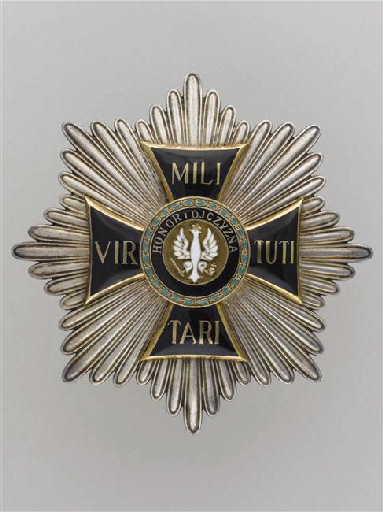 Plaque de l'Ordre Virtuti Militari, Pologne_0