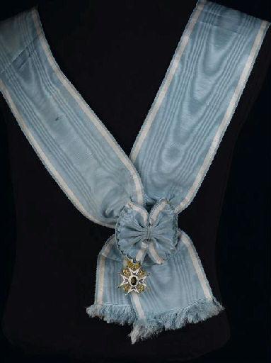 Croix et ruban de Grand Croix de l'ordre de Charles III, Espagne_0