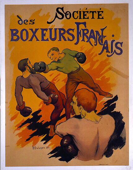 Société des boxeurs français, H. Delaspre, 1894 entre,1890 et