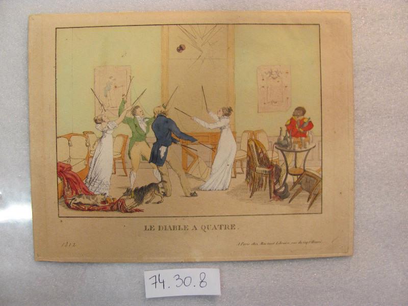 Le diable à quatre, 1812