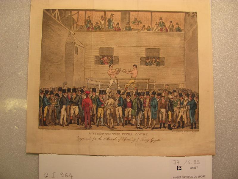 A visit to the fives court, Robert (1789-1856) (dessinateur Cruikshank, 1822