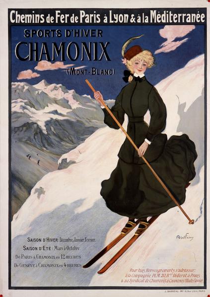 Sports d'hiver, Abel Faivre, 1905