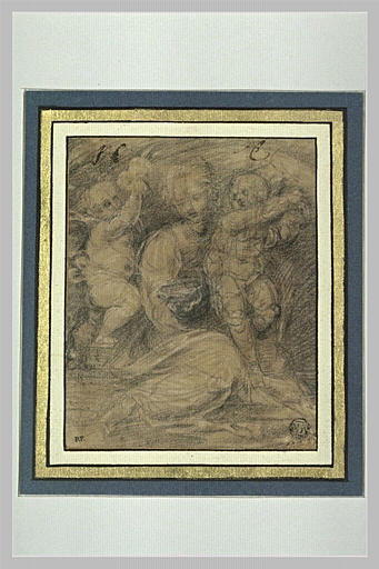 La Vierge à l'Enfant et le petit saint Jean_0