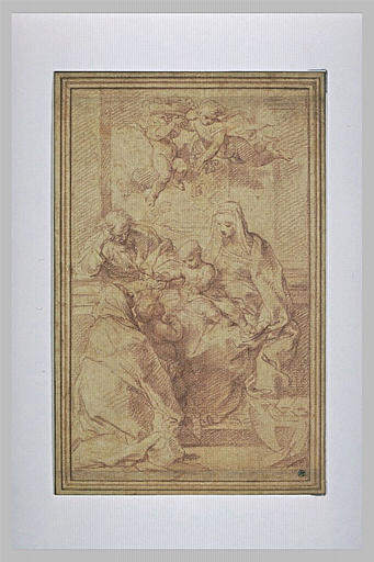 Sainte Famille avec sainte Elisabeth et le petit saint Jean_0