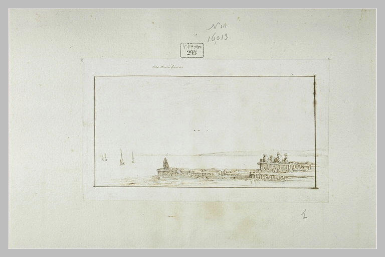Six personnages au bord du Tibre_0