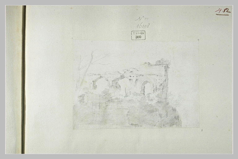 Paysage avec des ruines_0