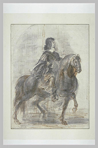 Portrait équestre de Cosme III, Duc de Médicis_0