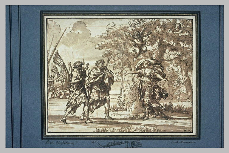 Vénus chasseresse apparaissant à Enée_0