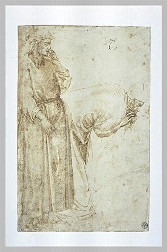 Groupe de deux figures d'après Giotto_0